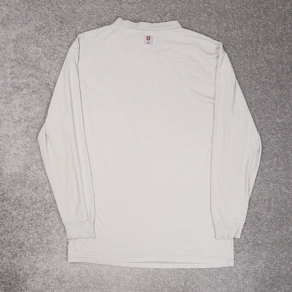 Tyndale Flame Resistant Made in USA Large Gray Long Sleeve T-Shirt - Picture 2 of 12